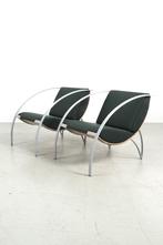Karlo fauteuils voor KFF 90's design met plywood SALE, Ophalen, Metaal, 75 tot 100 cm, Gebruikt
