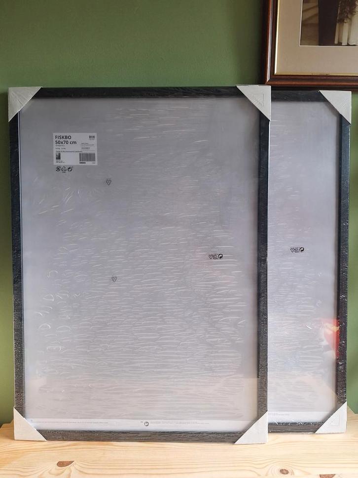 2 Fiskbo lijsten, Huis en Inrichting, Woonaccessoires | Lijsten, Nieuw, 50 tot 75 cm, 50 tot 75 cm, Kunststof, Ophalen