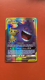 Pokemon kaart Gengar en Mimikyu GX, Ophalen of Verzenden, Zo goed als nieuw, Losse kaart