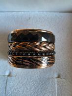 Rosé/zwart IXXXI ring mt 20,5. H16, Sieraden, Tassen en Uiterlijk, Ringen, 20 of groter, IJzer of Staal, Zwart, Ophalen of Verzenden