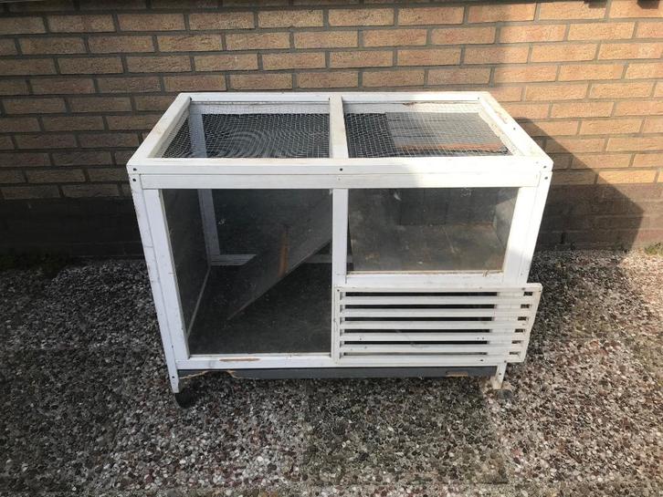 Lichtgewicht konijnenhok, Dieren en Toebehoren, Knaagdieren en Konijnen | Hokken en Kooien, Gebruikt, Hok, Minder dan 60 cm, 75 tot 110 cm