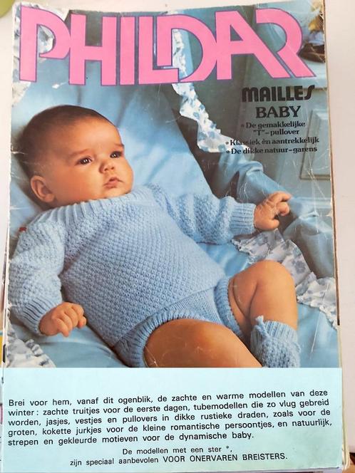 2 breiboeken.BABY van PHILDAR nr. 41 en nr. 83 - prachtig!, Hobby en Vrije tijd, Breien en Haken, Gebruikt, Breien of Haken, Patroon of Boek
