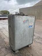 2 Stalen vaten met Kunststof Binnenkant, Doe-het-zelf en Verbouw, Ophalen of Verzenden