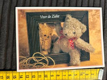 985. Kaart Teddybeer voor de zieke beschikbaar voor biedingen