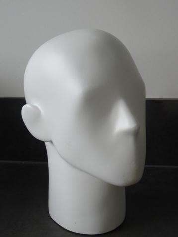 Hoofd koptelefoon pruik helm modern wit hoofd hoed  beschikbaar voor biedingen