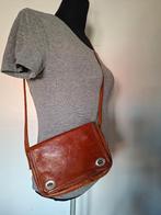 Cognac leren crossbody tas, Anneonline, Steenbergen, Gebruikt, Bruin