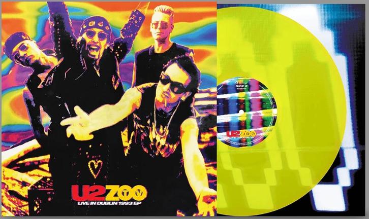 Vinyl Maxisingle U2 Zoo TV Live Dublin 1993 EP 5Tracks NIEUW, Cd's en Dvd's, Vinyl | Pop, Nieuw in verpakking, 2000 tot heden