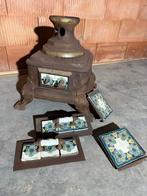 Oude kachel met tegels, Antiek en Kunst, Ophalen