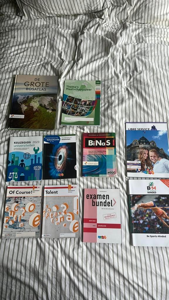 Boeken VWO(havo), Boeken, Schoolboeken, Nieuw, VWO, Ophalen