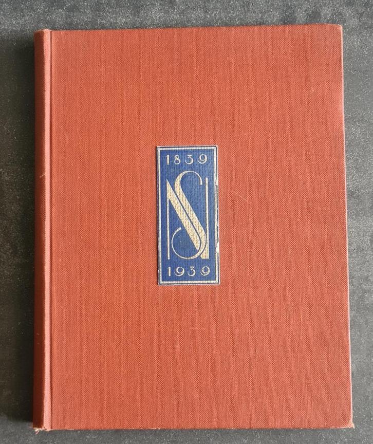 Boek 100 jaar spoorwegen in Nederland, Verzamelen, Spoorwegen en Tramwegen, Gebruikt, Trein, Boek of Tijdschrift, Ophalen of Verzenden