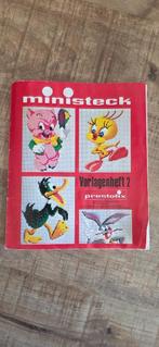 ministeck boekje, Hobby en Vrije tijd, Ministeck, Ophalen of Verzenden, Gebruikt, Overige typen