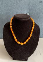 Barnsteen ketting, Sieraden, Tassen en Uiterlijk, Antieke sieraden, Ophalen of Verzenden, Overige materialen, Ketting