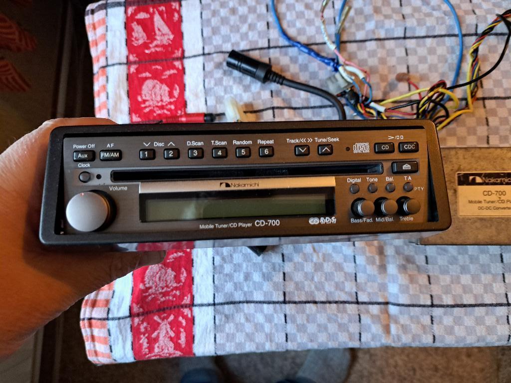Te koop : Nakamichi CD-700+Nakamichi MF-51+Focal Solid 4, Ophalen of Verzenden, Gebruikt