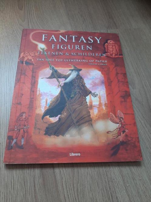 Fantasy Figuren Tekenen & Schilderen boek, Hobby en Vrije tijd, Tekenen, Zo goed als nieuw, Boek of Gids, Ophalen of Verzenden