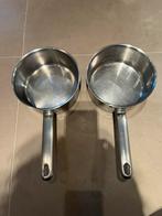 WMF Gourmet Int Cromargan 2 x steelpannen, Ophalen of Verzenden, Gebruikt, Rvs, Overige typen