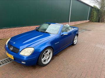 Mercedes-Benz SLK 230 2000 Blauw Cabrio  beschikbaar voor biedingen