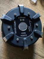 Dual coil LANZAR Opti drive 1100rms!! Subwoofer - Gebruikt, Ophalen of Verzenden, Gebruikt