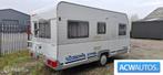 Dethleffs EF2 camper met voortent, Caravans en Kamperen, Caravans, Bedrijf, 750 - 1000 kg, Tot en met 4, Dethleffs