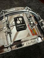 Sonor Kompressor Steel Snaredrum 14" x 6,5", Ophalen, Zo goed als nieuw, Sonor
