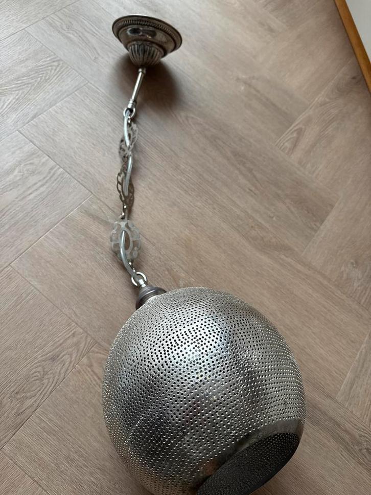 Oosterse Hanglamp - Prachtig Design, Huis en Inrichting, Lampen | Hanglampen, Zo goed als nieuw, Minder dan 50 cm, Metaal, Ophalen