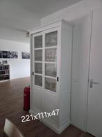 Witte buffetkast, Ophalen, Met plank(en), Gebruikt, 100 tot 150 cm