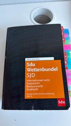 Sdu Wettenbundel SJD, Boeken, Studieboeken en Cursussen, Ophalen of Verzenden