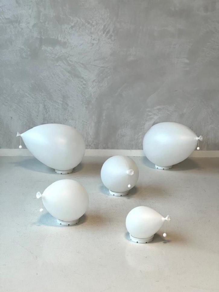 Ballon lampen Yves Christin design retro balloon lamp wit, Huis en Inrichting, Lampen | Wandlampen, Nieuw, Kunststof, Ophalen of Verzenden