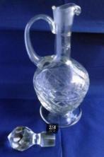 WIJN KARAF KRISTAL * Elegant Model *, Antiek en Kunst, Antiek | Glas en Kristal, Verzenden