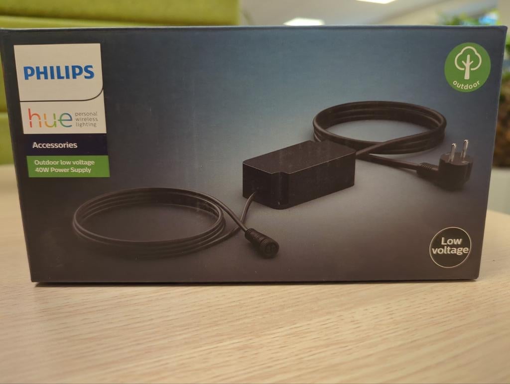 Philips Hue Outdoor Laagspanning Omvormer 40W  3 stuks, Kunststof, Minder dan 50 watt, Overige typen, Nieuw