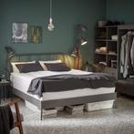 IKEA Kopardal  Metalen Bedframe 160x200 - Stijlvol en Stevig, Ophalen, Tweepersoons, Zo goed als nieuw, 200 cm