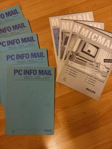 Van lang geleden PC info mail en Micmail van Philips 9x beschikbaar voor biedingen