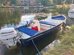 Leuke sloep + Johnson 10PK 4 Takt, Watersport en Boten, Gebruikt, Tot 10 pk, Ophalen of Verzenden, 3 tot 6 meter