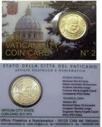 Coincard Vaticaan 2011 50 Eurocent Nº 02, Ophalen of Verzenden, Vaticaanstad, 50 cent