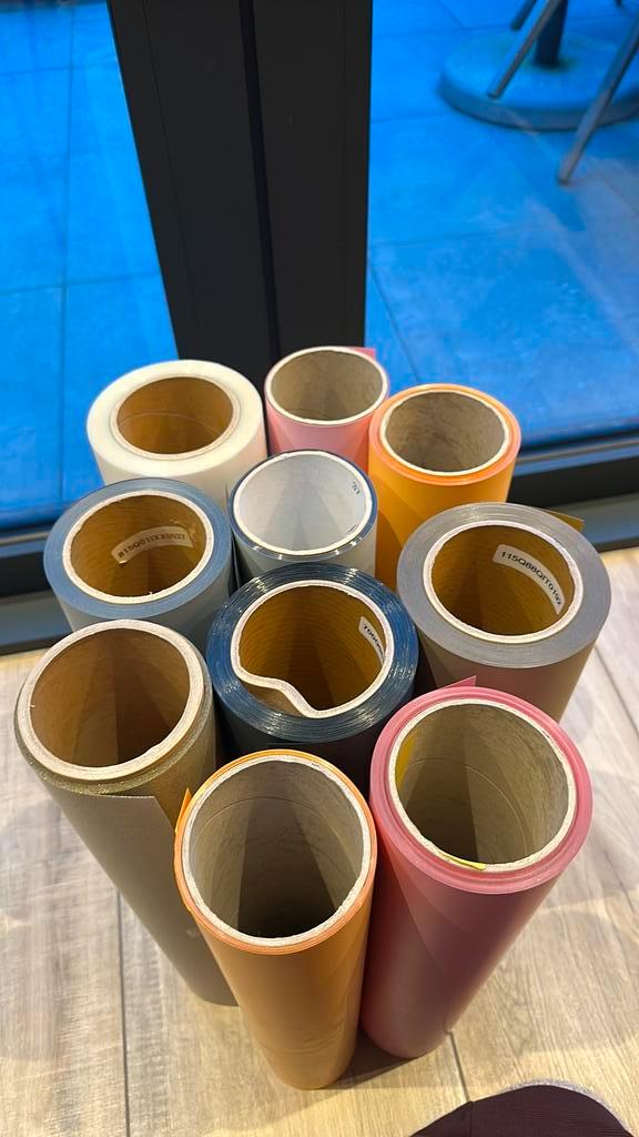 Verschillende sportsfilm flexfolie // snijplotter, Hobby en Vrije tijd, Kledingapplicaties en Hotfix, Zo goed als nieuw, Ophalen