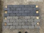 1.400m2 grijs zwart betonklinkers straatstenen bkk bss oprit, Tuin en Terras, Tegels en Klinkers, Gebruikt, Klinkers, 10 m² of meer