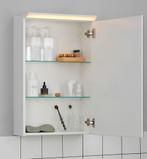 Spiegelkast met verlichting, Huis en Inrichting, Badkamer | Badkamermeubels, Ophalen, Spiegelkast, 50 tot 100 cm, Zo goed als nieuw