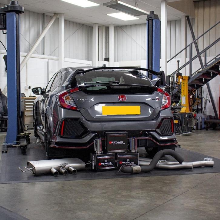 Remus uitlaatsysteem uitlaat - Honda Civic Type-R FK8, Auto diversen, Tuning en Styling, Ophalen of Verzenden