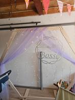 Backdrop hexagon bruiloft, Ophalen, Zo goed als nieuw, Versiering, Geboorte of Huwelijk