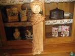 houten beeld hand gemaakt, kinderhoofd (Apart) 5,=, Ophalen of Verzenden