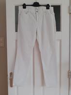 Brax witte corduroy broek maat 42, Wit, Maat 42/44 (L), Zo goed als nieuw, Lang