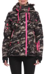 Warm, stoer skijack van Superdry maat L , in camouflageprint, Kleding | Dames, Wintersportkleding, Ophalen of Verzenden, Zo goed als nieuw