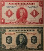 1 Gulden en 2 1/2 Gulden 1943, Verzenden