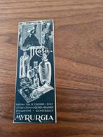 017 Vintage Myurgia Spanje Reclame Advertenties, Ophalen of Verzenden, Gebruikt, Reclamebord