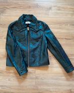 COACH New York Leren Jas, Zwart, Nieuw, Ophalen of Verzenden, Maat 36 (S)