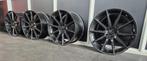 Tec speedwheel velgen GT7 BLACK  breed set 20 inch, Auto-onderdelen, Banden en Velgen, Ophalen, Gebruikt, Velg(en), Personenwagen