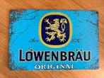 Lowenbrau  Reclamebord 30 bij 20, Verzamelen, Biermerken, Ophalen of Verzenden
