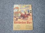 HERFORDER BLIKKEN RECLAMEBORD, Verzamelen, Ophalen, Zo goed als nieuw, Reclamebord, Plaat of Schild, Overige merken