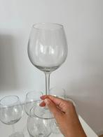 Rode wijnglazen, 6 stuks, Huis en Inrichting, Keuken | Servies, Ophalen, Glas of Glazen, Nieuw, Glas