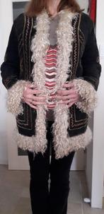 Originele Afghaanse jas, Ophalen, Zwart, Maat 42/44 (L), Onbekend