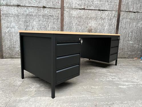 Bureau 200x80cm met 2 hangende ladenkasten van 729 voor 499, Huis en Inrichting, Bureaus, Nieuw, Ophalen of Verzenden
